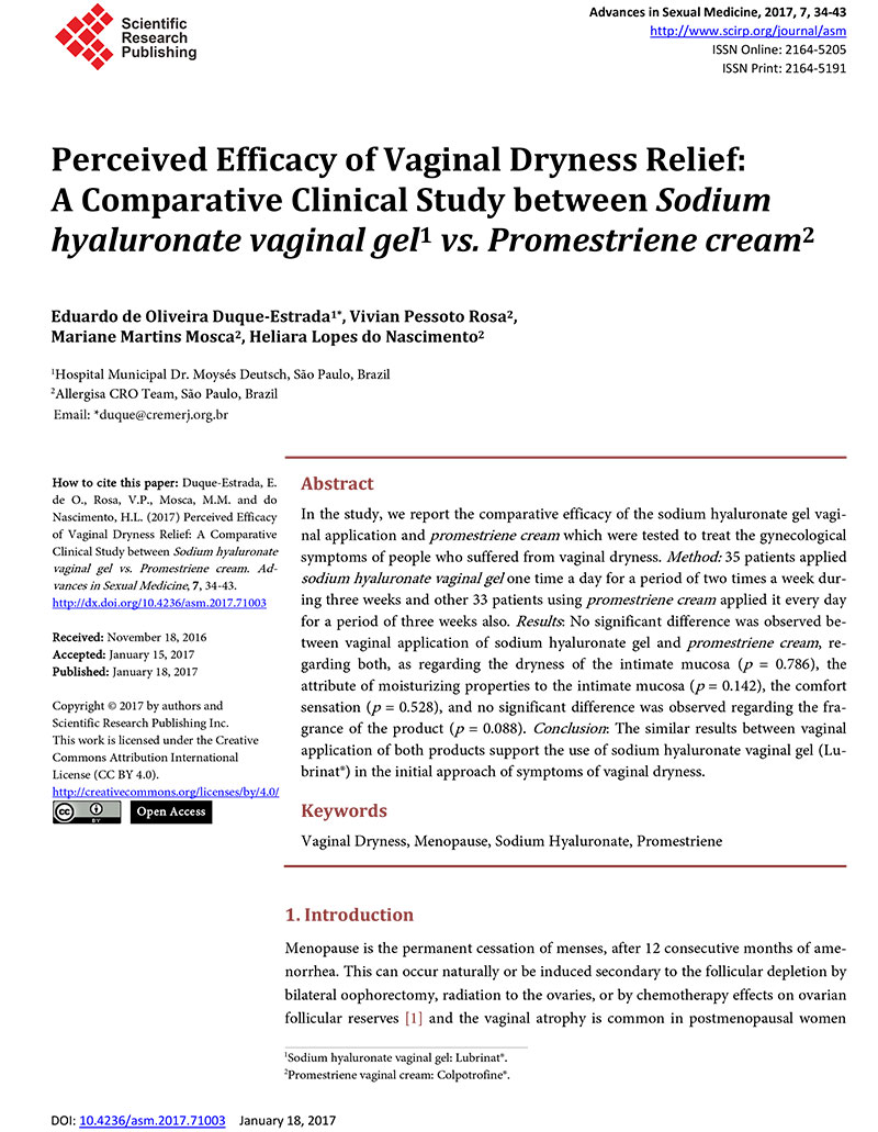 Perceived Efficacy of Vaginal Dryness Relief A Comparative Clinical Study between Sodium hyaluronate vaginal gel1 vs. Promes.jpg
